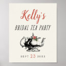 Search for vintage tea posters Bridal shower