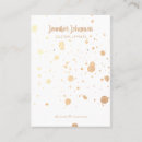 Search for jewellery business cards Gold