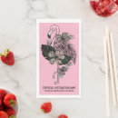 Search for pink flamingo napkins Unique