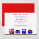 Search for train baby shower invitations Choo choo