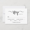 Search for chic rsvp cards Calligraphy script