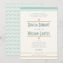 Search for mint and gold invitations 1920s