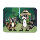 Search for rangers magnets Racoon ranger rick
