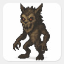Search for werewolf stickers Halloween