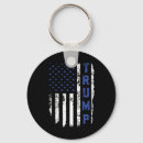 Search for thin blue line flag key rings Usa