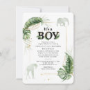 Search for animal baby shower invitations Rustic