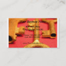 Search for lock business cards Gold