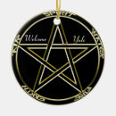 Search for paganism christmas tree decorations Pentagram
