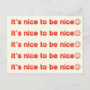 Search for be nice postcards Cute
