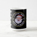 Search for bearded man mugs Santa claus