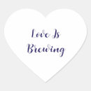 Search for coffee wedding stickers Love is brewing