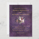 Search for plum purple wedding invitations Elegant
