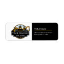 Search for excavator return address labels Construction