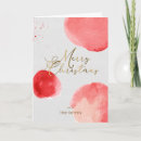 Search for merry note cards Watercolor
