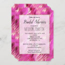 Search for gold ticket invitations Girly