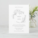 Search for floral wreath wedding invitations Classic