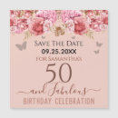 Search for 50th birthday magnets Glitter