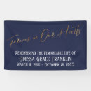 Search for funeral banners Celebration of life