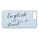 Search for i love england iphone cases English