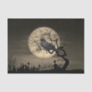 Search for halloween tree tissue paper Raven