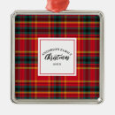 Search for plaid christmas tree decorations Red and green