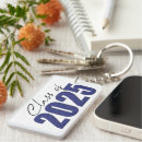 Search for blue class ring key rings College