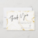 Search for marble thank you cards Gold