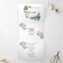 Search for gold trim invitations White