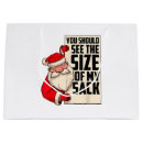 Search for naughty santa gift bags Funny