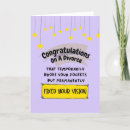 Search for congratulations on your divorce Divorcee