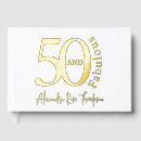 Search for 50th birthday guest books Elegant birthday party