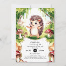 Search for hedgehog invitations Simple