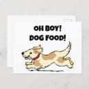 Search for pet food postcards Dog
