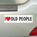Search for old bumper stickers Seniors