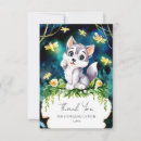Search for enchanted forest thank you cards Whimsical