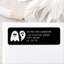 Search for adult birthday return address labels Black