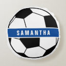 Search for soccer cushions pouffes Black and white