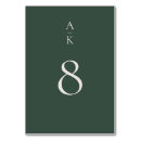 Search for monograms table cards Elegant