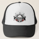 Search for black rose hats Skull