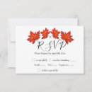 Search for maple rsvp cards Leaves