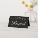 Search for gold border place cards Simple