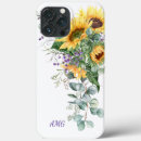 Search for sunflower watercolor iphone cases Boho