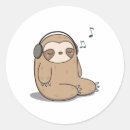 Search for kawaii sloth stickers Adorable sloths