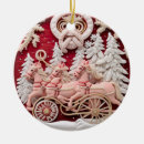 Search for sleigh christmas tree decorations Pink