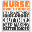 Search for nurse practitioner stickers Medical