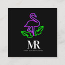 Search for flamingo business cards Modern