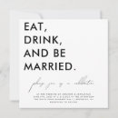 Search for mod wedding invitations Black and white