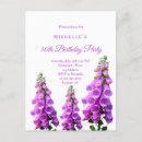Search for purple tea party invitations Pink