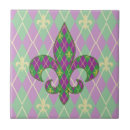 Search for fleur de lis tiles Purple