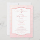 Search for gingham baby shower invitations For kids